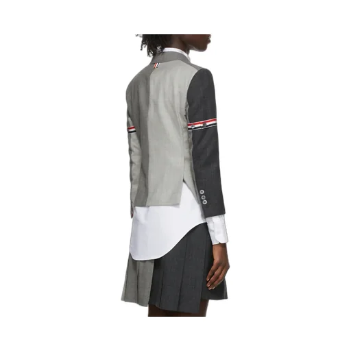 Fun-Mix Panelled Blazer
