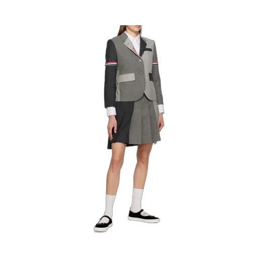 Fun-Mix Panelled Blazer