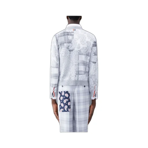Jacquard Knit Cardigan