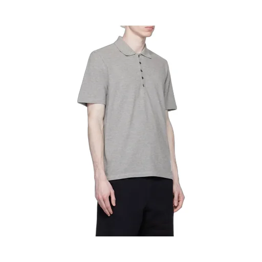 Classic Pique Stripe Relaxed Polo Shirt