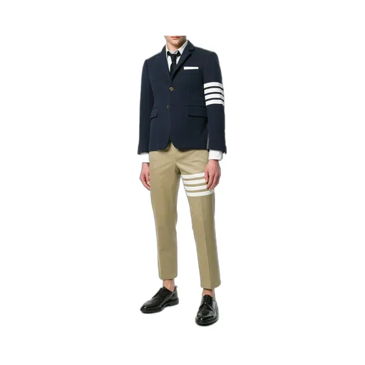 4-Bar Stripe Chino Trousers