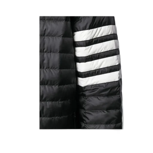 4-Bar Hooded Down Coat