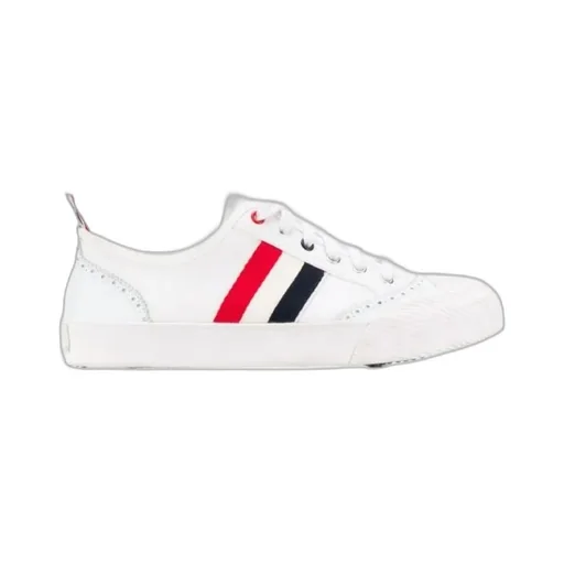 Canvas Brogue Sneakers