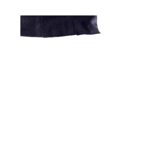Pleated Asymmetric Midi Skirt