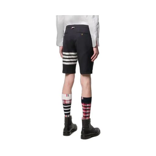 4 Bar Print Shorts