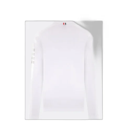 4-Bar Striped Crewneck Sweatshirt