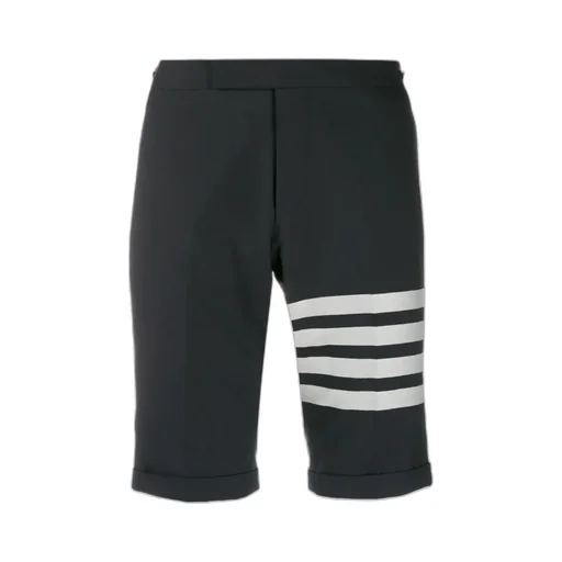 4 Bar Print Shorts