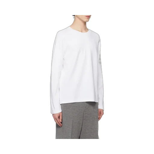 4-Bar Striped Crewneck Sweatshirt