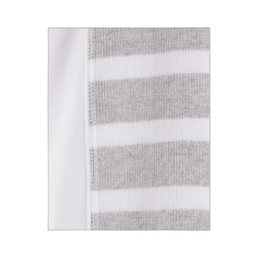 4-Bar Striped Crewneck Sweatshirt