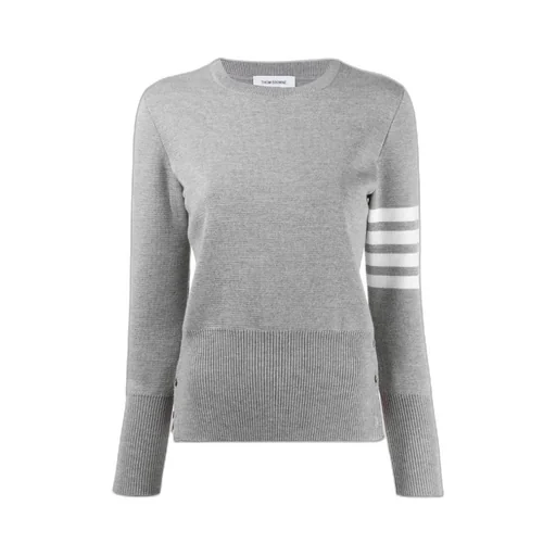 4-Bar Crewneck Knit Sweater