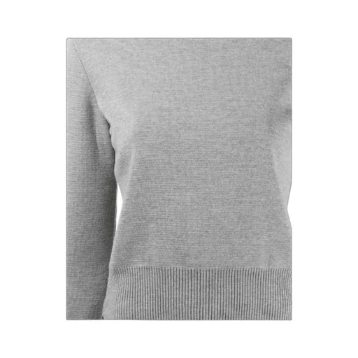 4-Bar Crewneck Knit Sweater