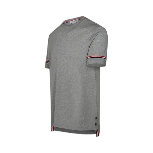Stripe Detailed Crewneck T-Shirt