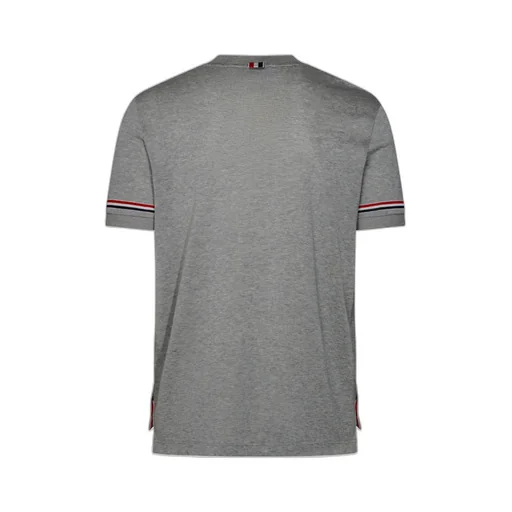 Stripe Detailed Crewneck T-Shirt