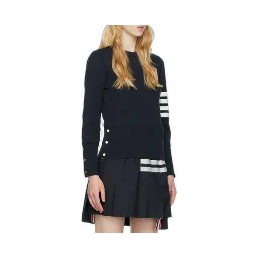 4-Bar Crewneck Knitted Jumper