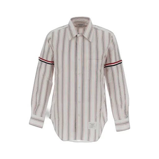 Stripe Detailed Button-Up Shirt