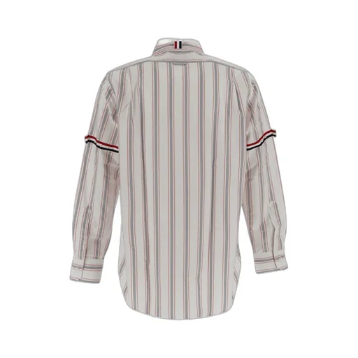 Stripe Detailed Button-Up Shirt