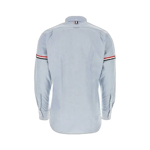 Long-Sleeved Striped Detail Shirt