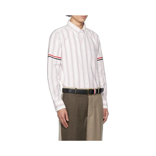 Stripe Detailed Button-Up Shirt