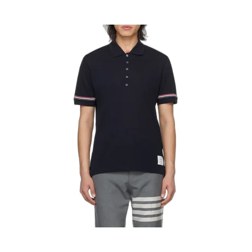 Rwb Striped Short-Sleeved Polo Shirt