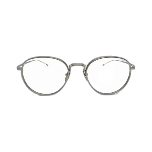 Polished Round Frame Glasses