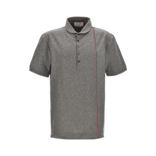 Rwb Striped Short-Sleeved Polo Shirt