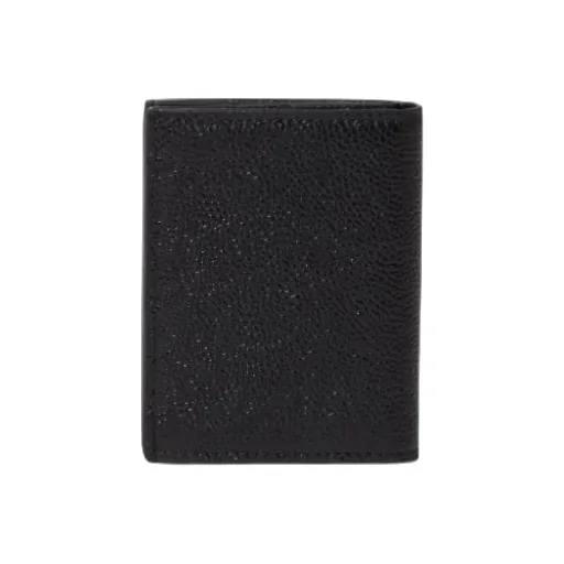 Stripe-Detailed Bi-Fold Cardholder
