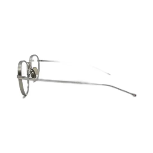 Polished Round Frame Glasses