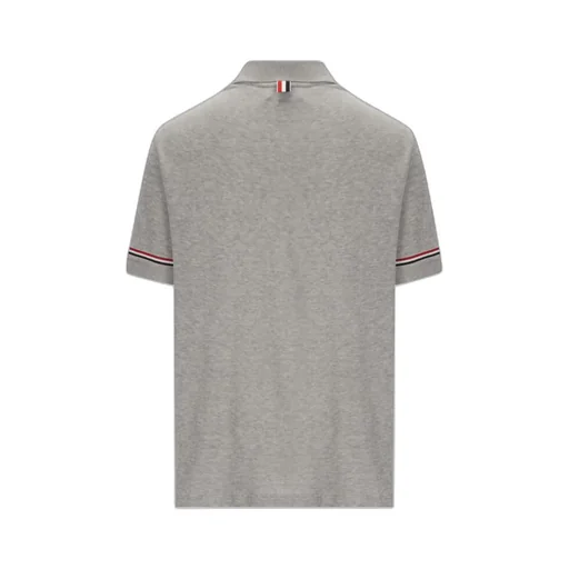 Rwb Striped Short-Sleeved Polo Shirt