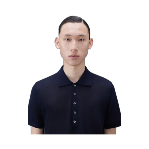 Rwb Striped Short-Sleeved Polo Shirt