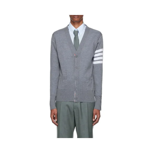 4-Bar Striped Cardigan