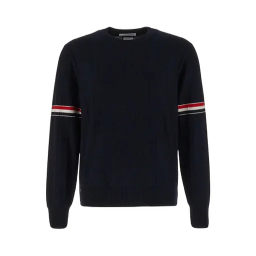 Rwb-Stripe Long-Sleeved Crewneck Jumper