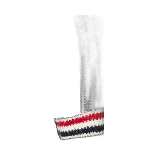 Rwb Intarsia Armband Tweed Pullover