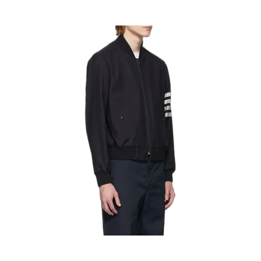 4-Bar Bomber Jacket