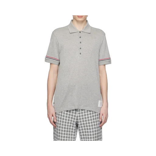 Rwb Striped Short-Sleeved Polo Shirt