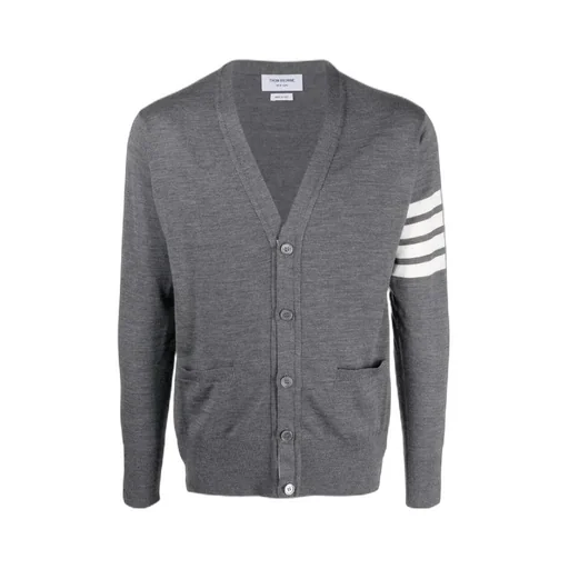 4-Bar Striped Cardigan