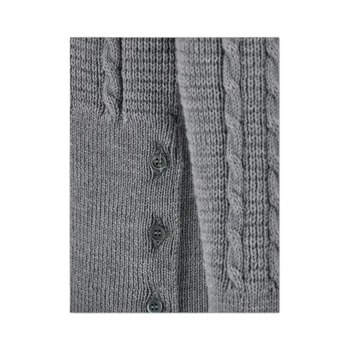 Rwb-Striped Cable-Knitted Crewneck Jumper