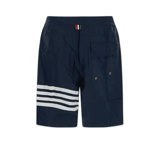 4-Bar Drawstring Shorts