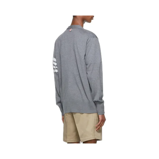4-Bar Striped Cardigan