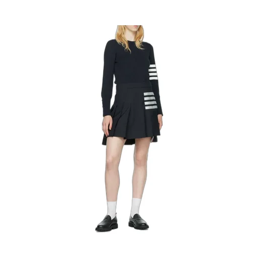 4-Bar Crewneck Knitted Jumper