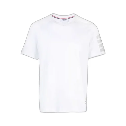 4-Bar Striped Crewneck T-Shirt