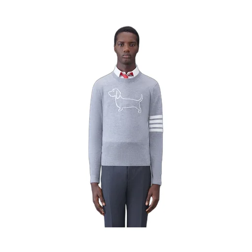 4-Bar Stripe Crewneck Jumper