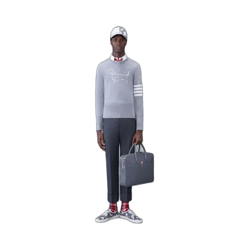 4-Bar Stripe Crewneck Jumper