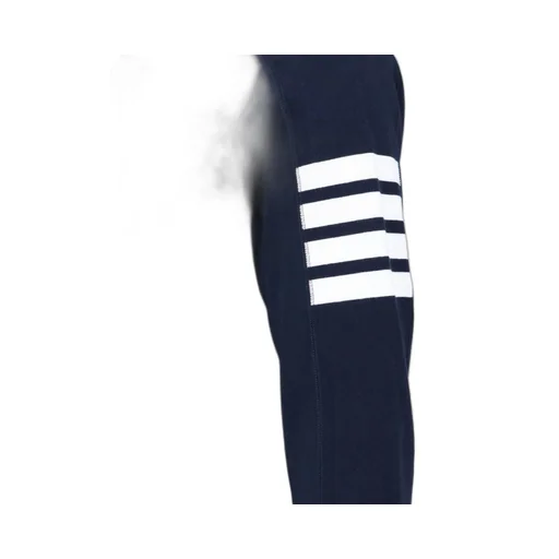 4-Bar Striped Crewneck Sweatshirt