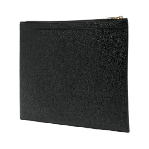 Logo Stamp Clutch Bag