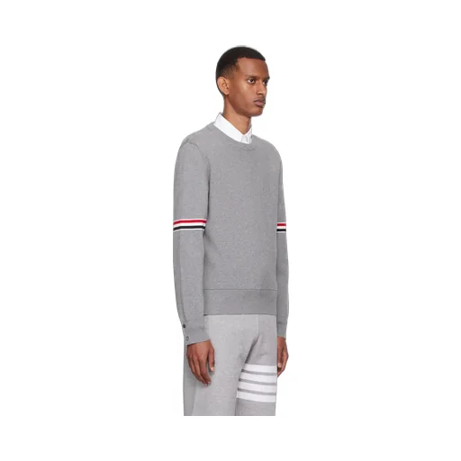 Rwb Striped Crewneck Sweatshirt