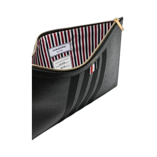 Logo Stamp Clutch Bag