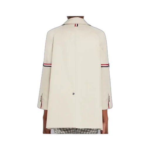 Rwb Striped Single-Breasted Coat
