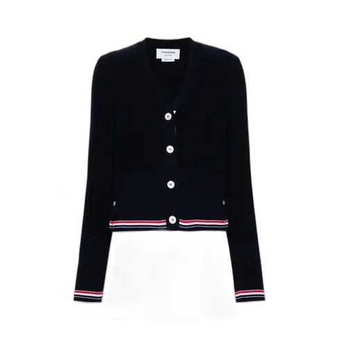 Rwb-Stripe Cotton Cardigan
