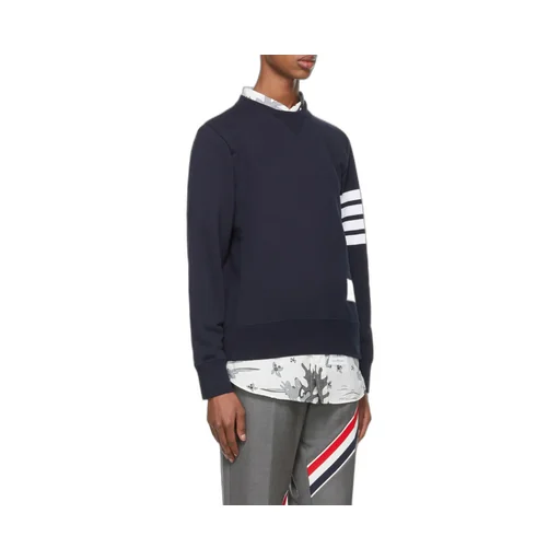 4-Bar Striped Sweatshirt
