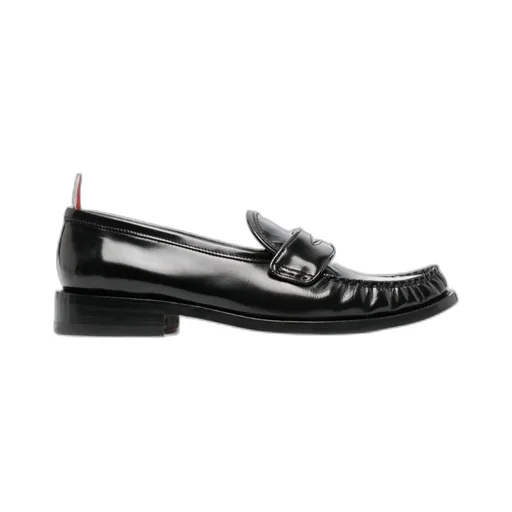 Almond Toe Penny-Slot Loafers